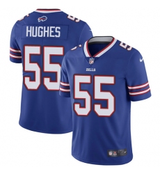 Men's Nike Buffalo Bills #55 Jerry Hughes Royal Blue Team Color Vapor Untouchable Limited Player NFL Jersey