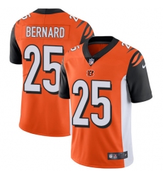 Men's Nike Cincinnati Bengals #25 Giovani Bernard Vapor Untouchable Limited Orange Alternate NFL Jersey