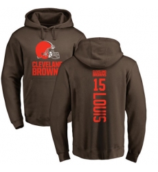 NFL Nike Cleveland Browns #15 Ricardo Louis Brown Backer Pullover Hoodie
