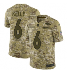 Youth Nike Denver Broncos #6 Chad Kelly Limited Camo 2018 Salute to Service NFL Jersey