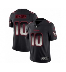 Men Houston Texans #10 DeAndre Hopkins Black Smoke Fashion Limited Jersey