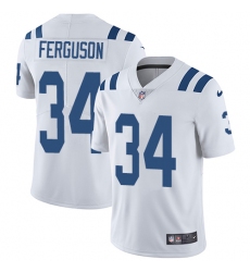 Men's Nike Indianapolis Colts #34 Josh Ferguson White Vapor Untouchable Limited Player NFL Jersey