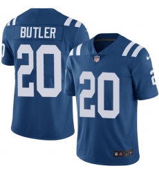 Men's Nike Indianapolis Colts #20 Darius Butler Royal Blue Team Color Vapor Untouchable Limited Player NFL Jersey