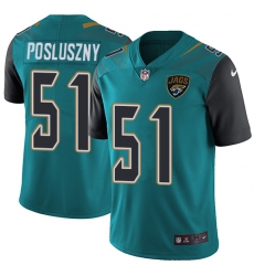 Youth Nike Jacksonville Jaguars #51 Paul Posluszny Teal Green Team Color Vapor Untouchable Limited Player NFL Jersey