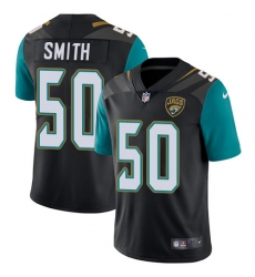 Men's Nike Jacksonville Jaguars #50 Telvin Smith Black Alternate Vapor Untouchable Limited Player NFL Jersey