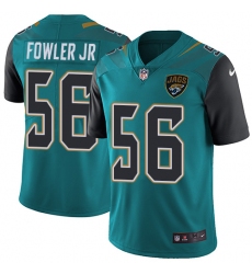 Men's Nike Jacksonville Jaguars #56 Dante Fowler Jr Teal Green Team Color Vapor Untouchable Limited Player NFL Jersey