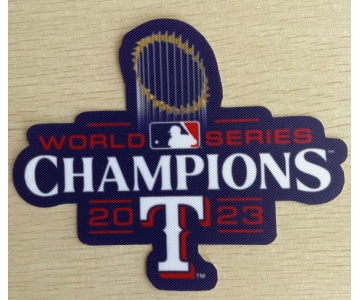 2023 MLB World Series Champions Patch